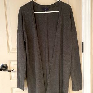 GAP Long gray sweater